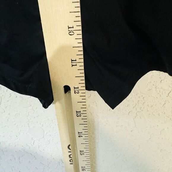 Millennial Pink Shorts Black & Green Red Stripe‎ Sides - Pull On Cotton Blend M - Picture 4 of 7